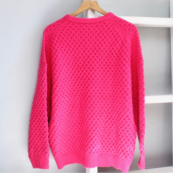 Sunday Best Aritzia Pink Merino Wool Blend
Peggy Comfy Sweater Size Medium - Picture 2 of 8
